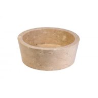   MINOTTI Odelisse pultra helyezhető márványmosdó 400x150 mm, polírozott szürke