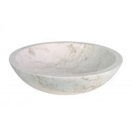   MINOTTI Diya pultra helyezhető márványmosdó 450x150 mm, bézs