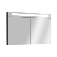   LineART SHARP 1000 Sardes tükörszekrény – 98 cm | LED világítással, Nedvességálló