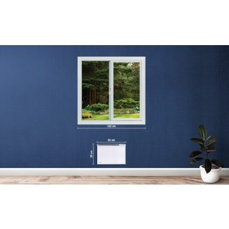   Glamox TPWT 04 norvég elektromos fűtőpanel 400W – wifis, okos vezérlésű, energiatakarékos fehér panel