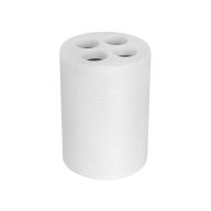   Minotti modern fehér fogkefetartó, pultra helyezhető, 4 férőhelyes