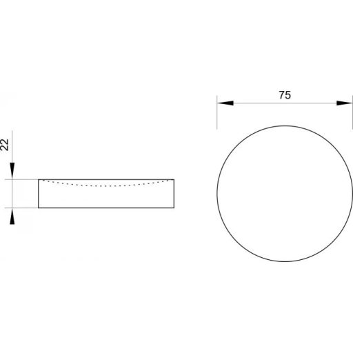 MINOTTI W szappantartó, fehér