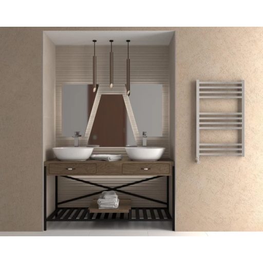 WARME SAAR modern törölközőszárító radiátor – Króm, 50x80cmm