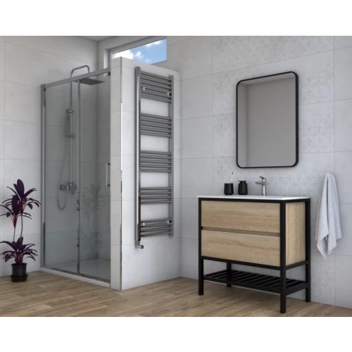 WARME WERRA prémium törölközőszárító radiátor – Króm, 40x160cm