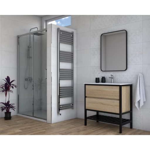 WARME WERRA prémium törölközőszárító radiátor – Króm, 40x180cm