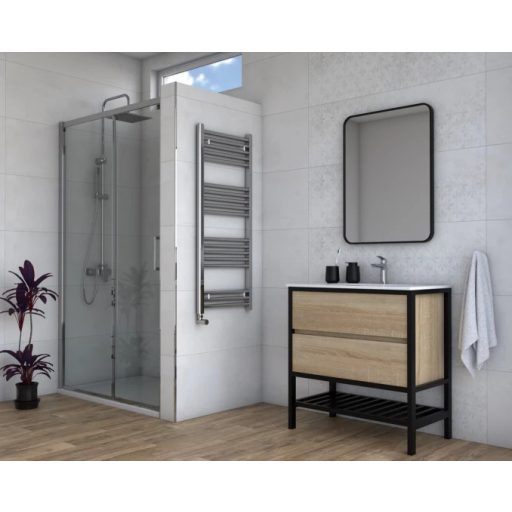 WARME WERRA prémium törölközőszárító radiátor – Króm, 50x120cm