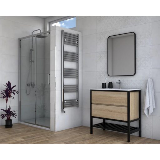 WARME WERRA prémium törölközőszárító radiátor – Króm, 50x160cm