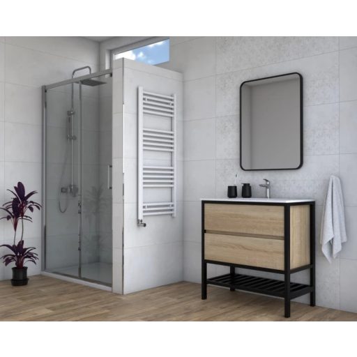 WARME WERRA prémium törölközőszárító radiátor – Fehér, 60x120cm