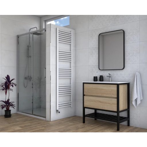 WARME WERRA prémium törölközőszárító radiátor – Fehér, 60x180cm