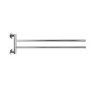 MINOTTI 3821 dupla mozgatható törölközőtartó, króm