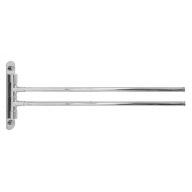 MINOTTI 3825 dupla mozgatható törölközőtartó, króm